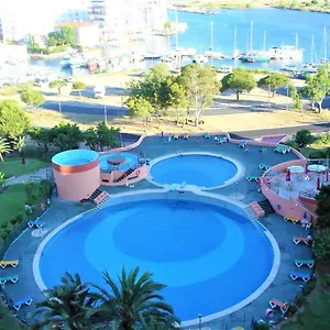 Apartamento Con Vistas Al Mar Y A La Piscina En Roses